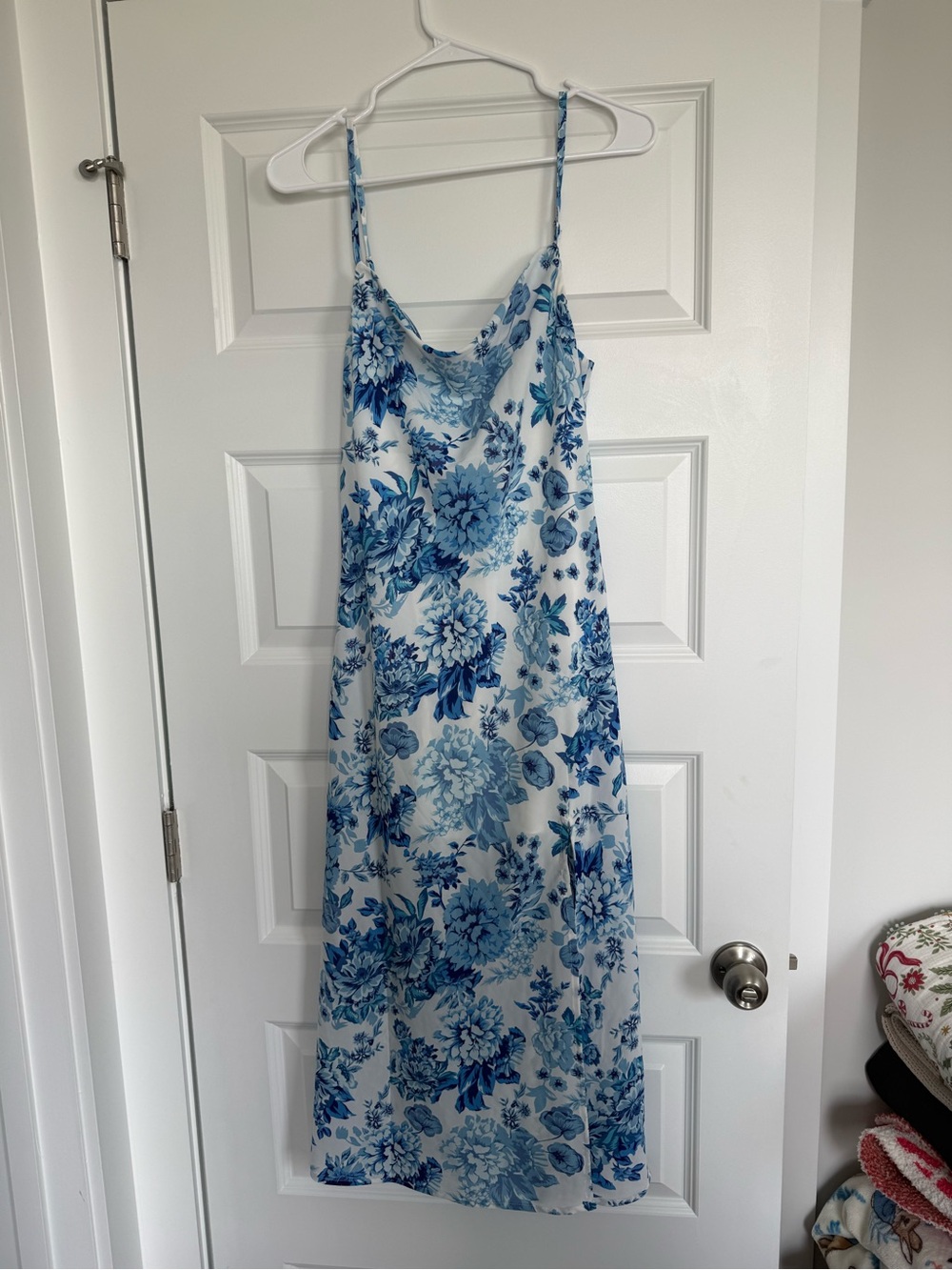 Petal & Pup Yelena Floral Print Slip Midi Dress